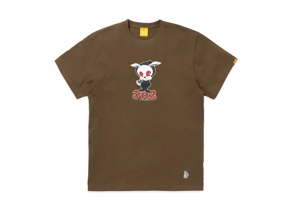 FR2 Evil Rabbit T-shirt "Brown"