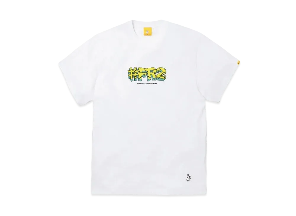 FR2 Crack Logo T-shirt "White"