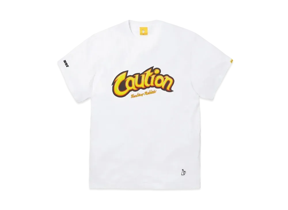 FR2 Caution Logo T-shirt "White"