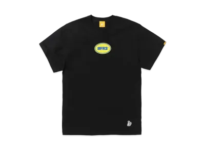 FR2 Oval Logo T-shirt "Black"