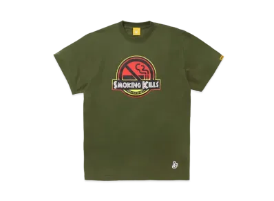 FR2 No smoking world T-shirt "Khaki"