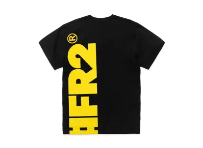 FR2 Big Logo T-shirt "Black/Yellow"