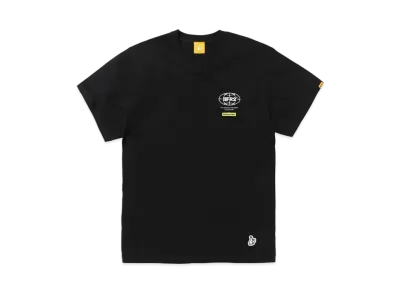 FR2 Earth Logo Embroidery T-shirt "Black"