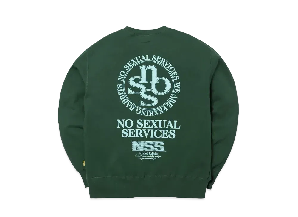 FR2 NSS Full Back Sweatshirt "Green"