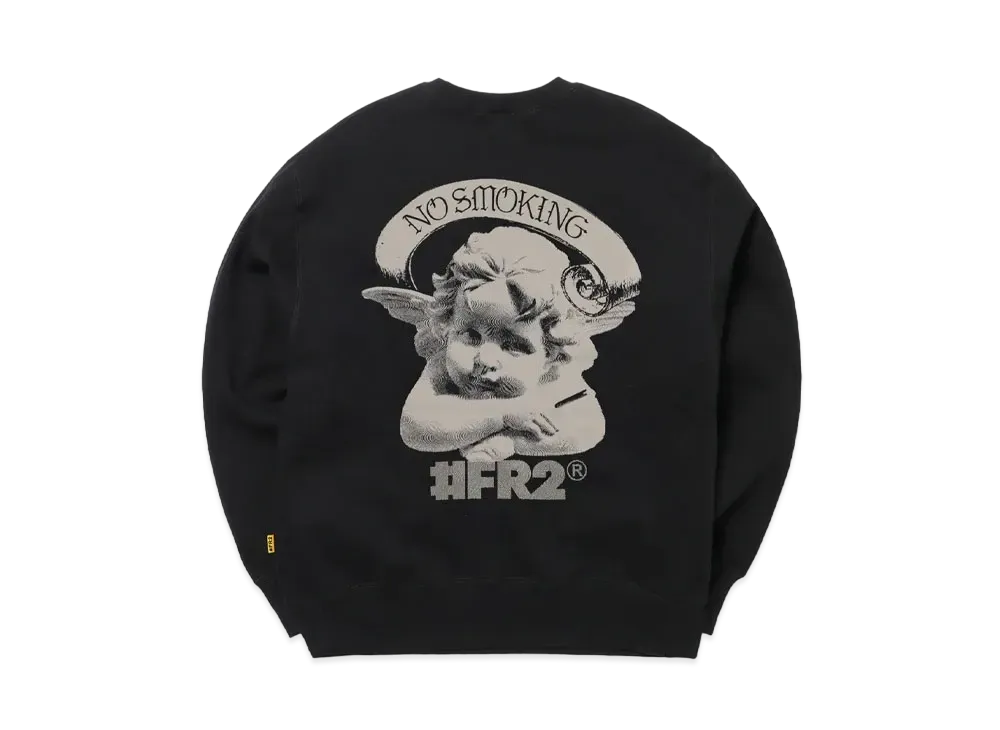 FR2 Angel Words Sweatshirt "Black"
