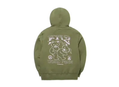 FR2 World Peace Hoodie "Khaki"