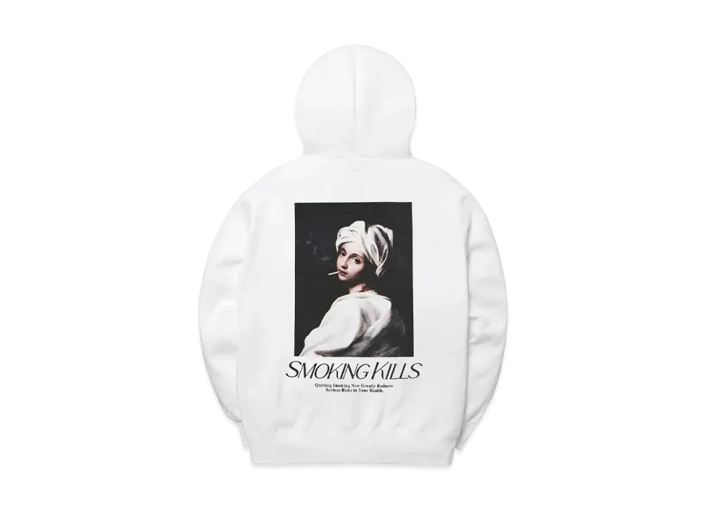 FR2 Smoking Art Hoodie "White"