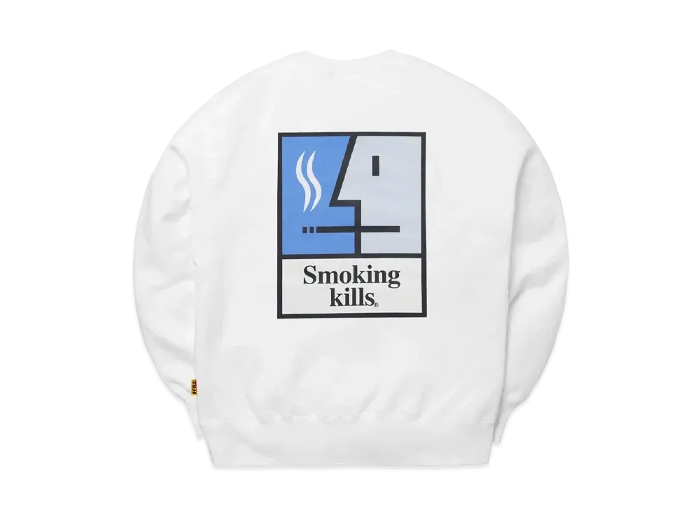 FR2 Smoking Icon Sweatshirt "White"