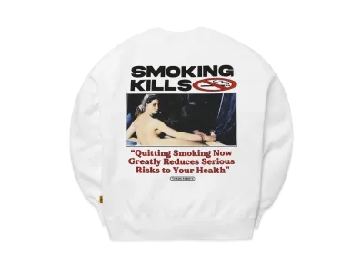 FR2 Nude Art Sweatshirt "White"
