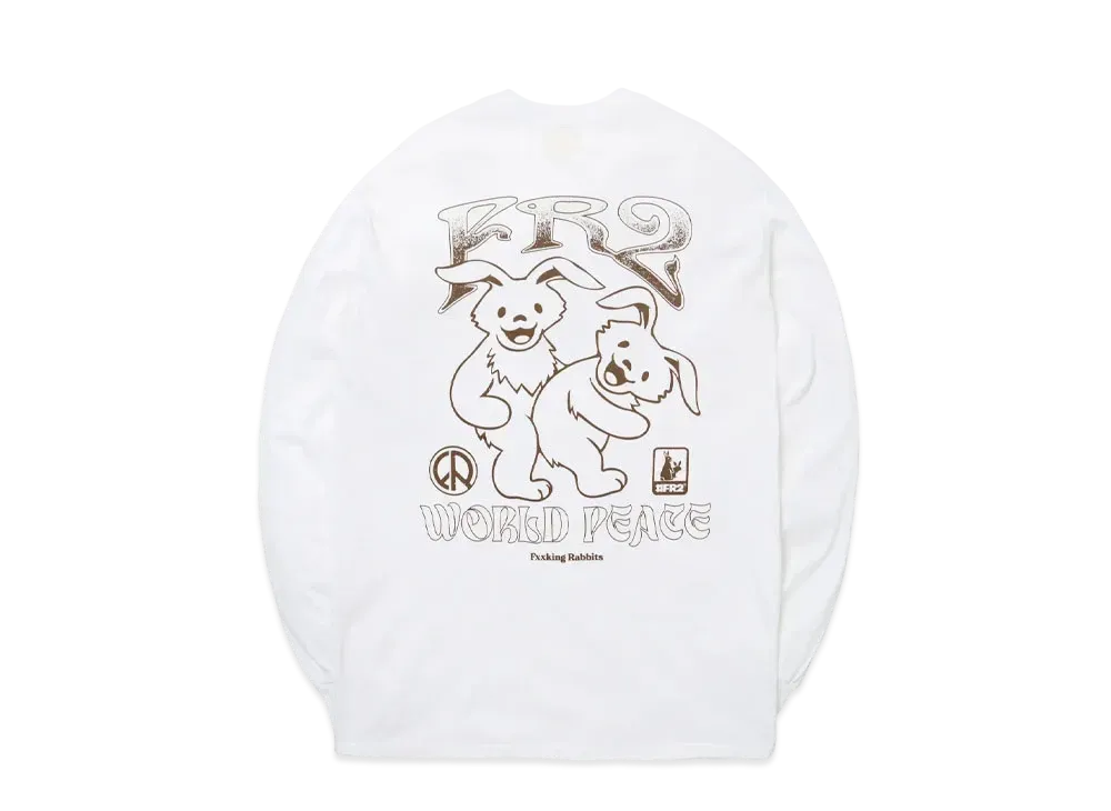 FR2 World Peace Longsleeve T-shirt "White"