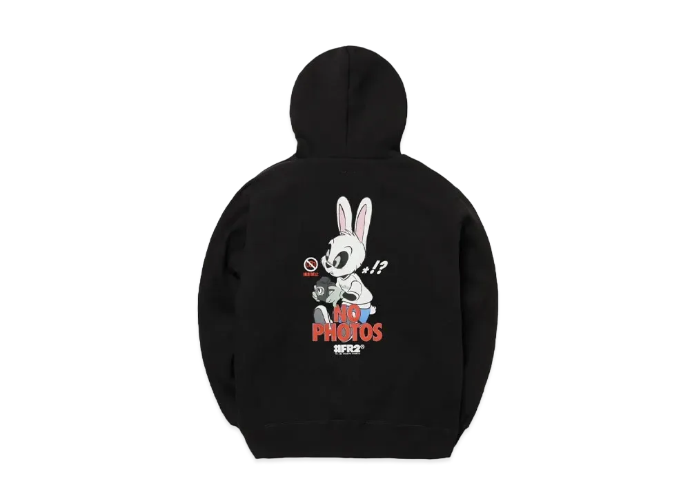 FR2 No Photo Zip Hoodie "Black"