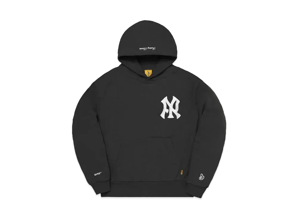 FR2 Garment dye Hoodie "Black"