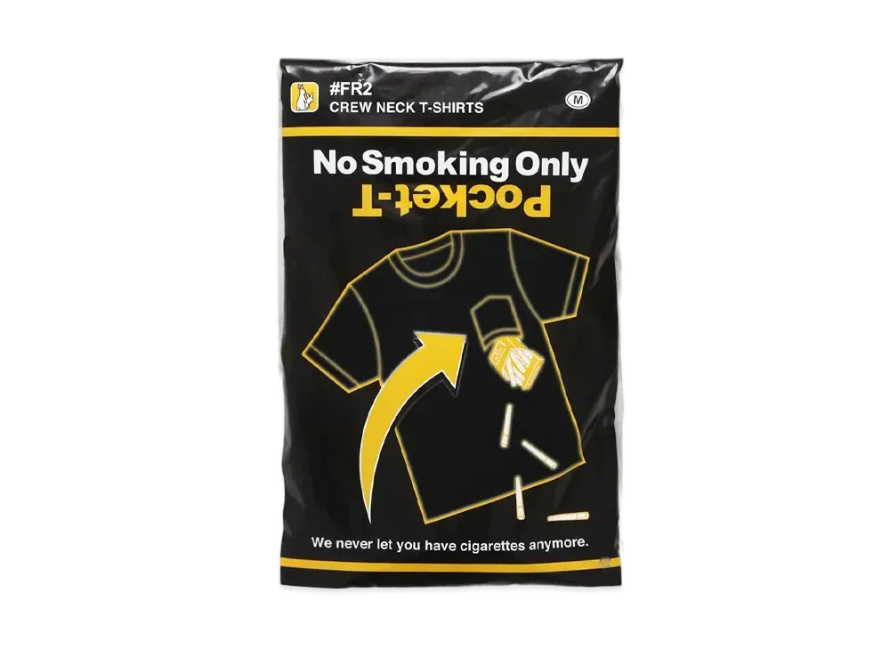 FR2 No smoking only Tee "Black"
