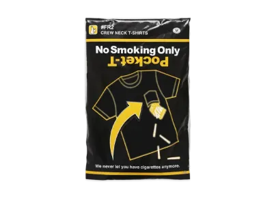 FR2 No smoking only Tee "Black"