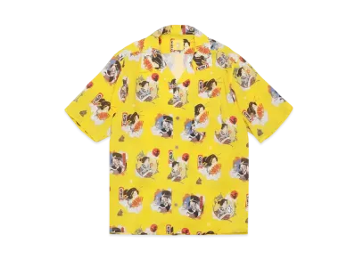 FR2 Ukiyo-e Aloha Shirt "Yellow"