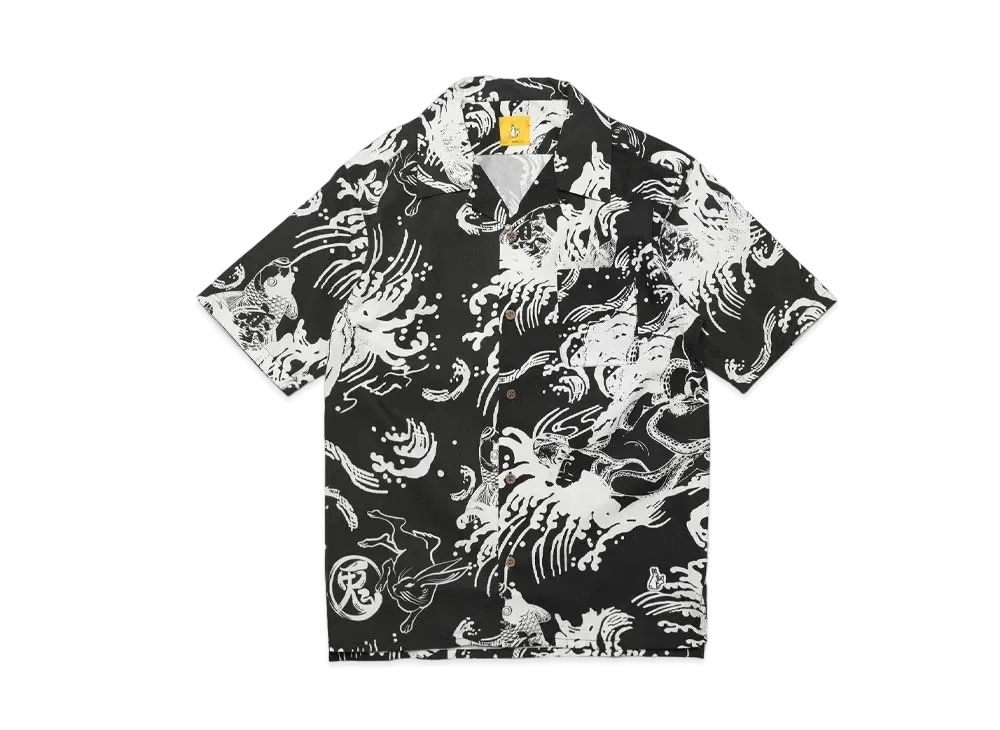 FR2 Devil fish shirt "Black"