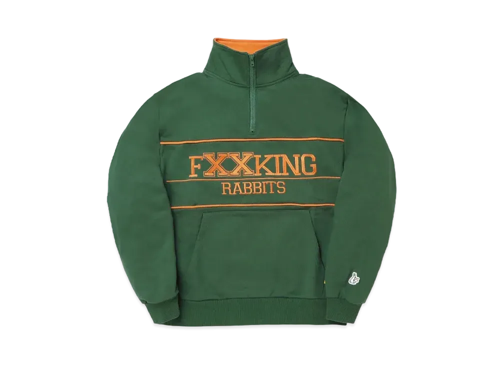 FR2 Half zip Piping Sweatshirt "Green"
