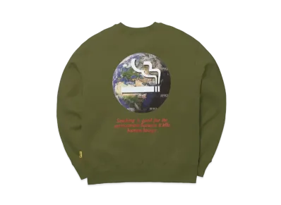 FR2 Earth Friendly Crew neck Sweat "Khaki"