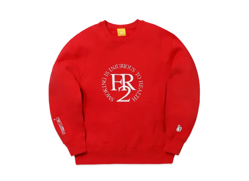 FR2 Health Crew Sweat "Red"