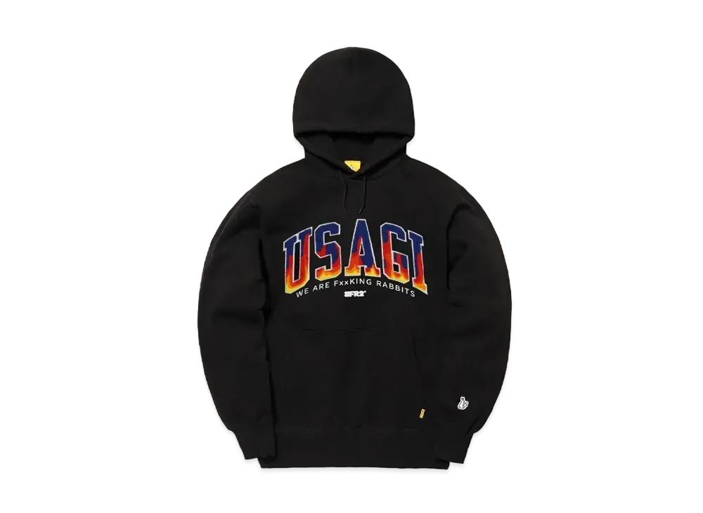 FR2 Usagi Logo Hoodie "Black"