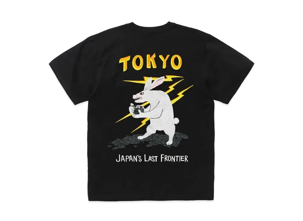 FR2 Tokyo Embroidery Souvenir T-Shirt "Black"
