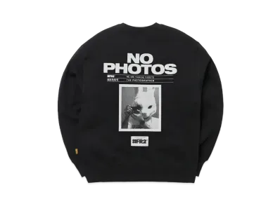 FR2 No Photos Sweatshirts "Black"