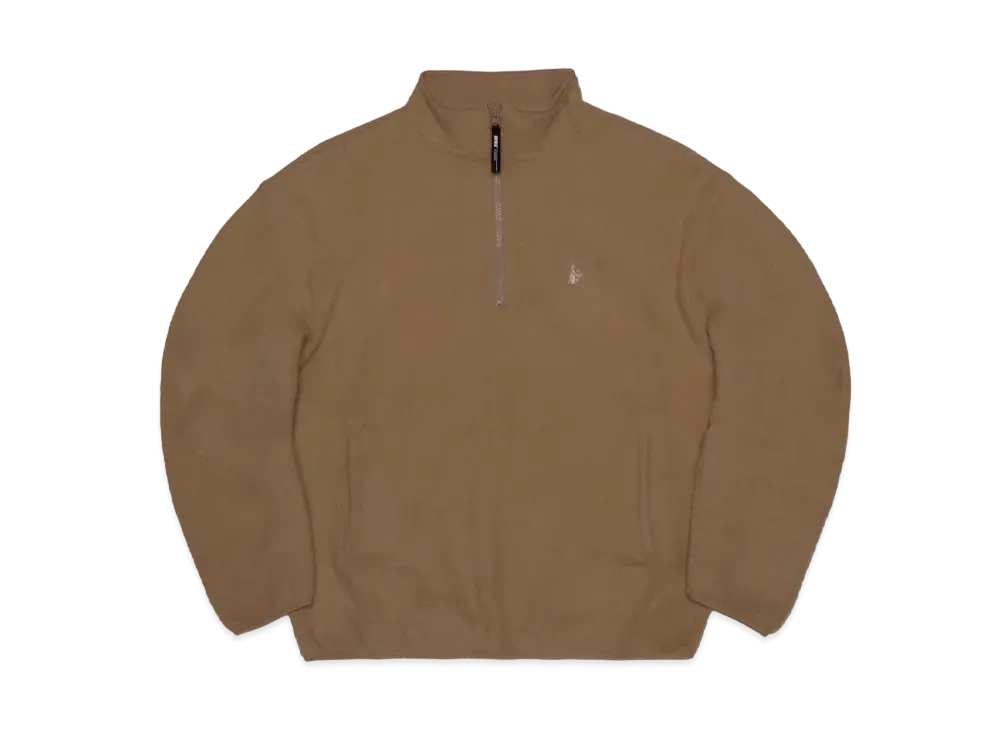 FR2 Half Zip Icon Embroidery Nylon Pullover "Beige"