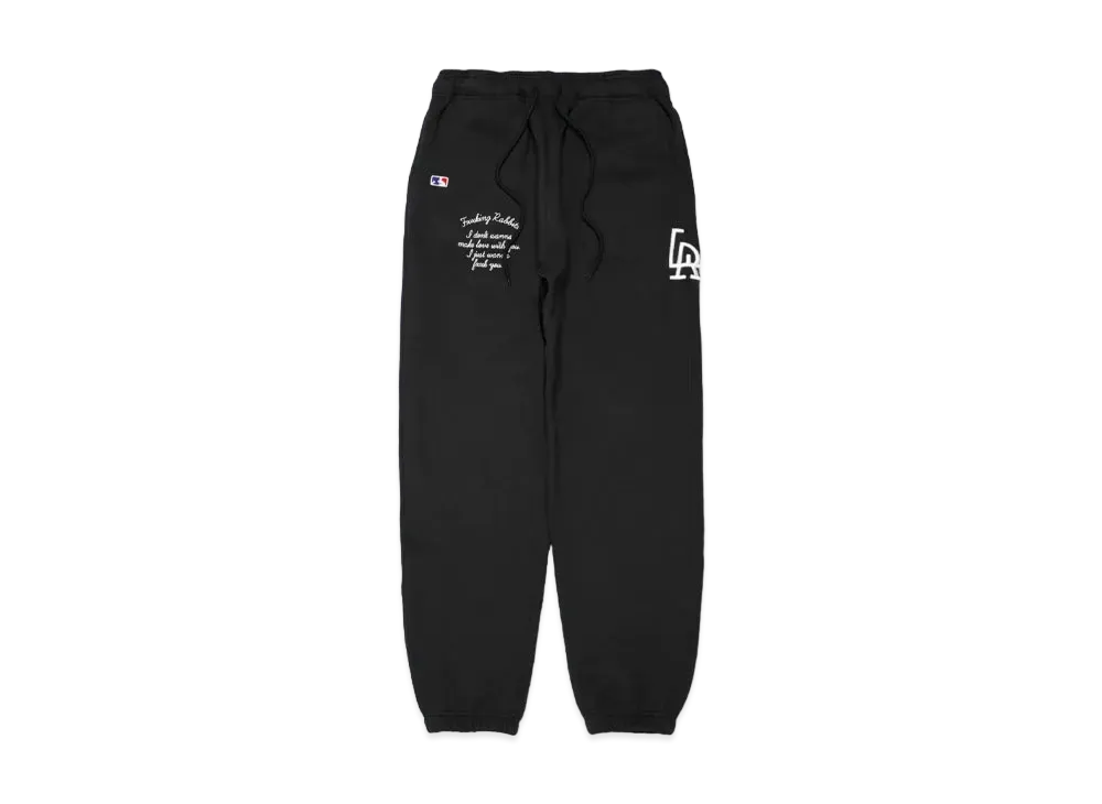 FR2 FR Logo Embroidery Sweat Pants "Black"