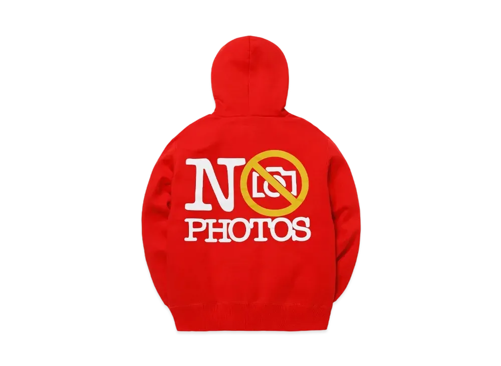 FR2 New No Photos Hoodie "Red"