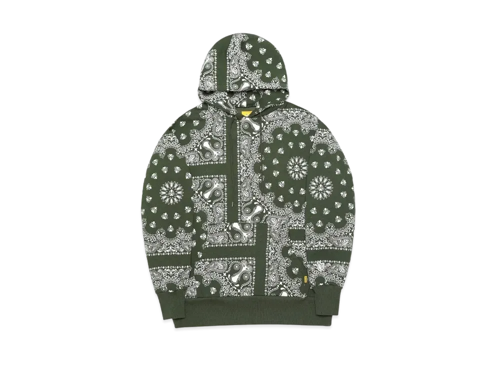 FR2 Paisley Hoodie "Khaki"