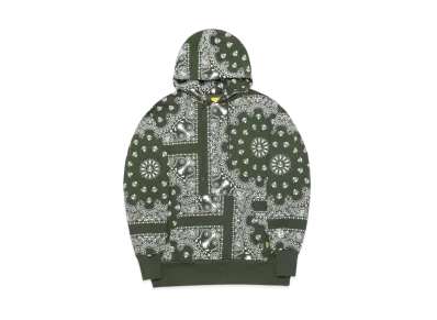 FR2 Paisley Hoodie "Khaki"