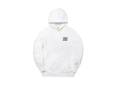 FR2 Why Look So Different Message Embroidery Hoodie "White"