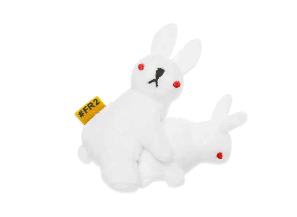 FR2 FXXKING RABBITS Doll and Key Chain "White"