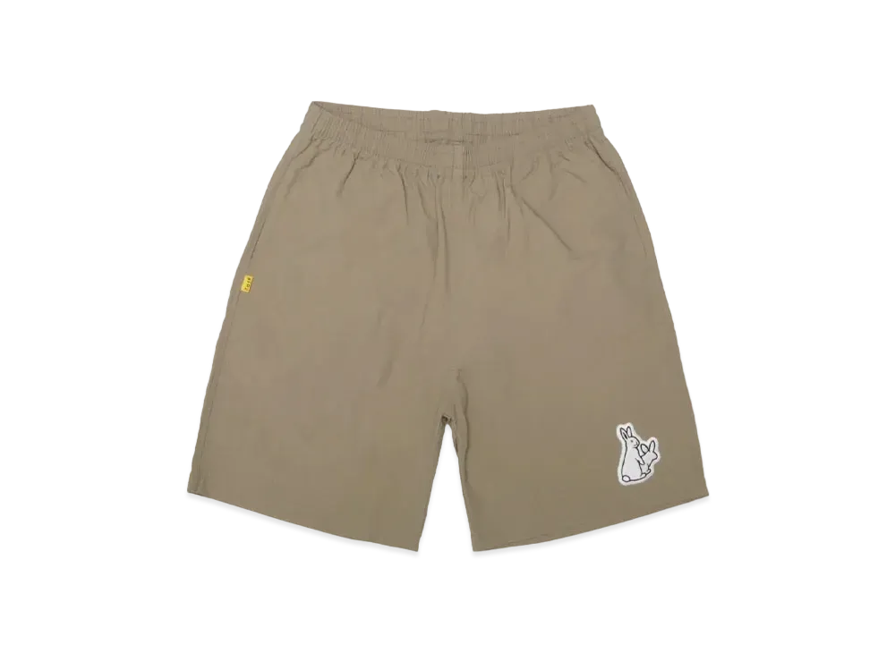FR2 Rabbit Icon Nylon Short Pants "Beige"