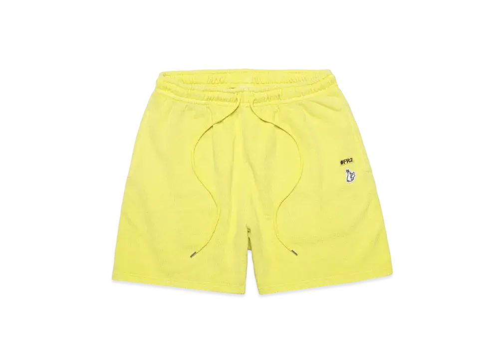 FR2 Pigment Logo Shorts "Yellow"
