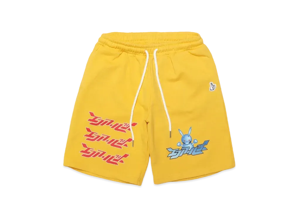 FR2 Mecha Rabbit Sweat Short pants "Mustard"