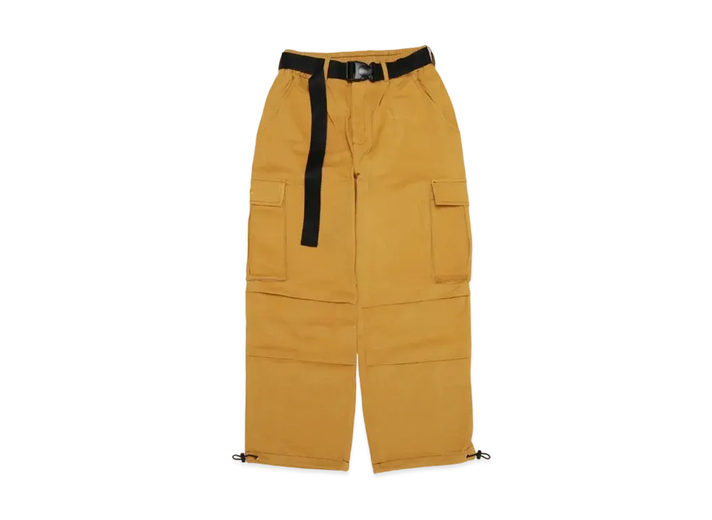 FR2 Contrast stitch Wide Pants "Yellow"
