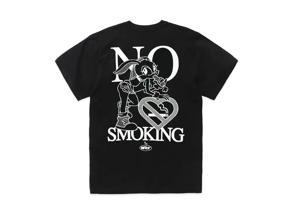 FR2 Cheer Rabbit T-shirt "Black"