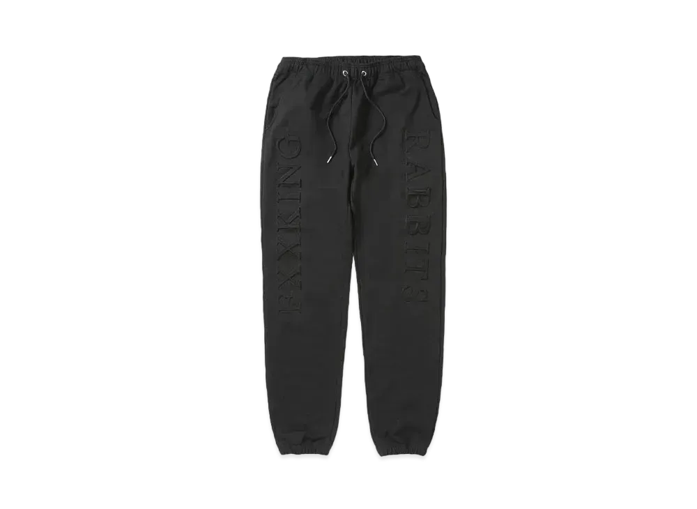 FR2 Logo Emboss Sweat Pants "Black"