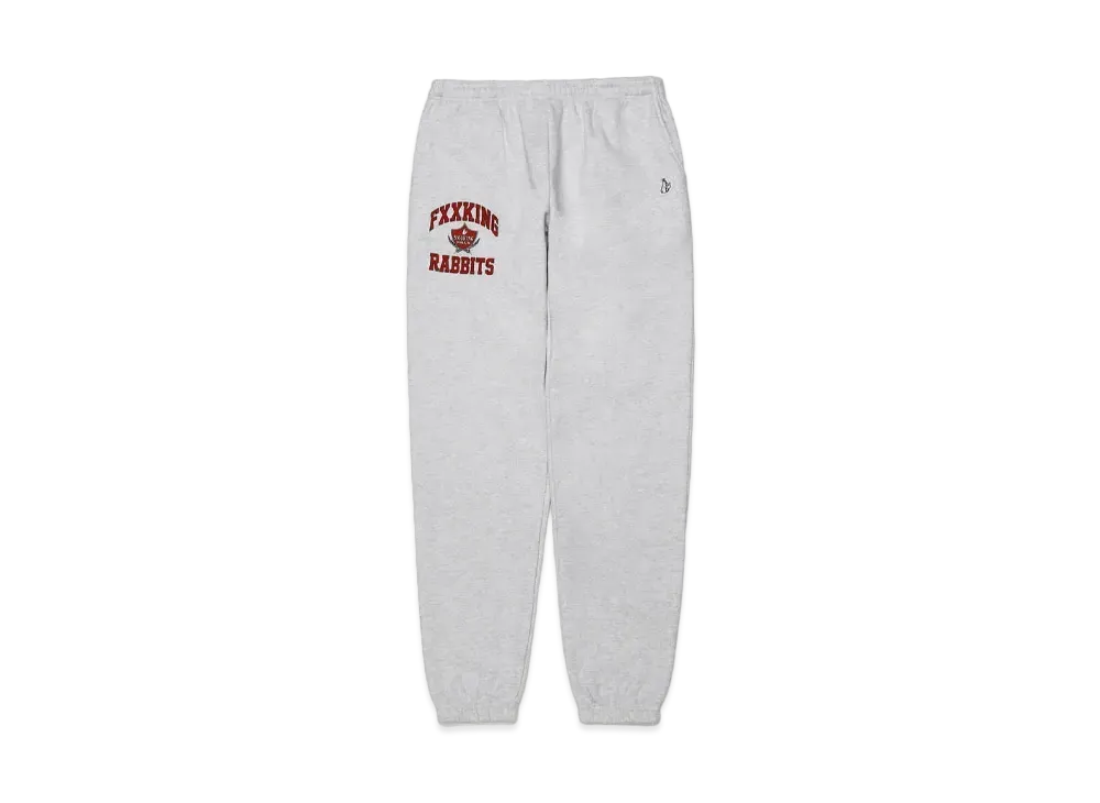 FR2 College logo Sweat pants "Gray"