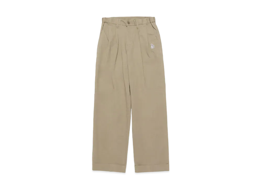 FR2 Embroidery High Tech Stretch Pants "Beige"