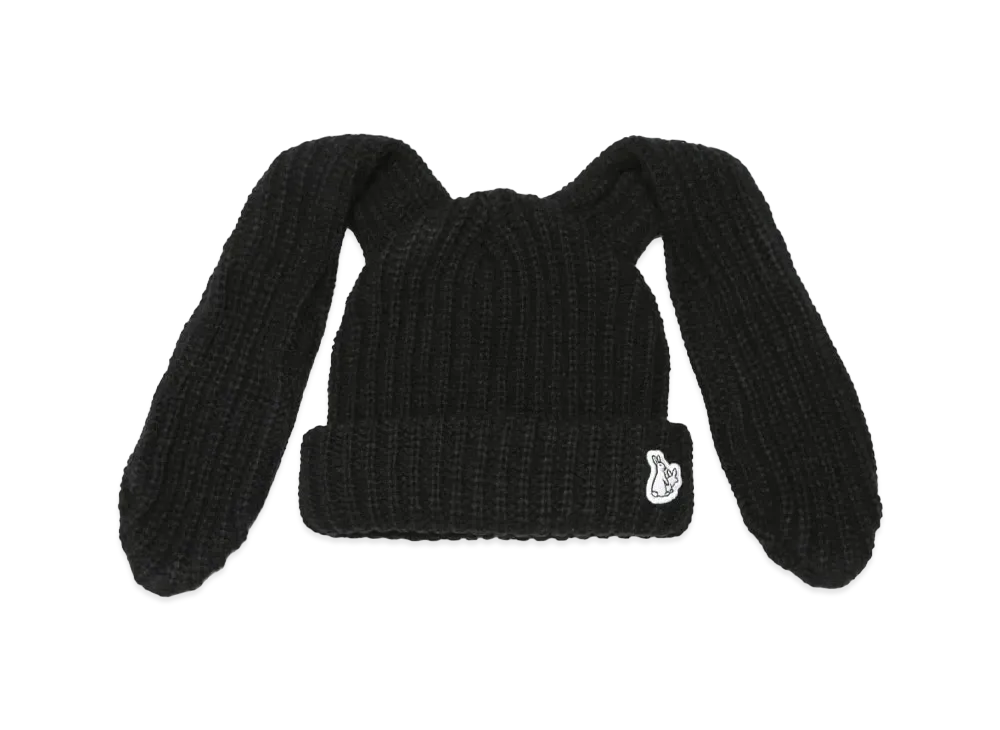 FR2 Bunny Ears Beanie "Black"
