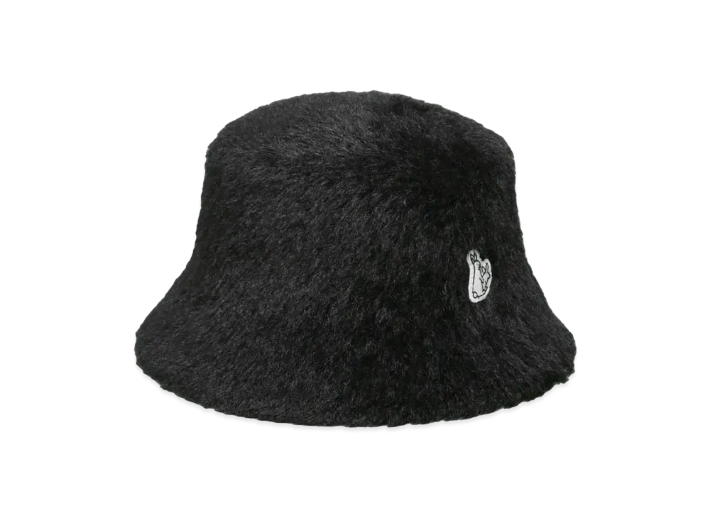 FR2 Shaggy Bucket Hat "Black"