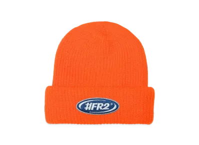 FR2 Oval Logo Embroidery Beanie "Orange"