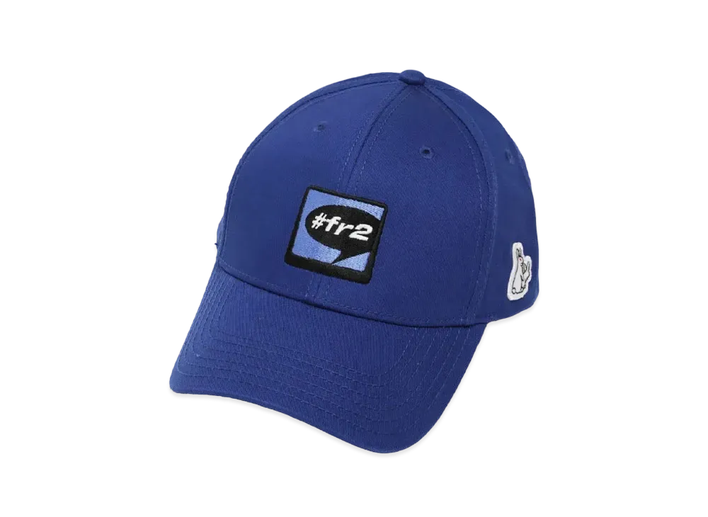 FR2 Player Logo Embroidery Six Panel Cap "Navy"