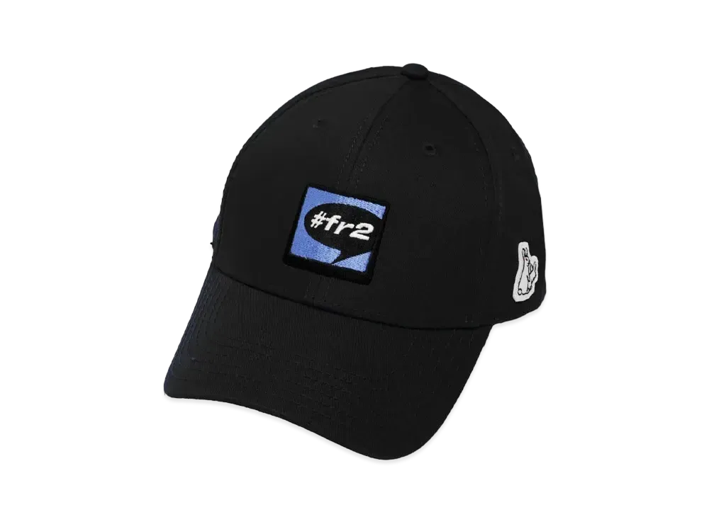 FR2 Player Logo Embroidery Six Panel Cap "Black"