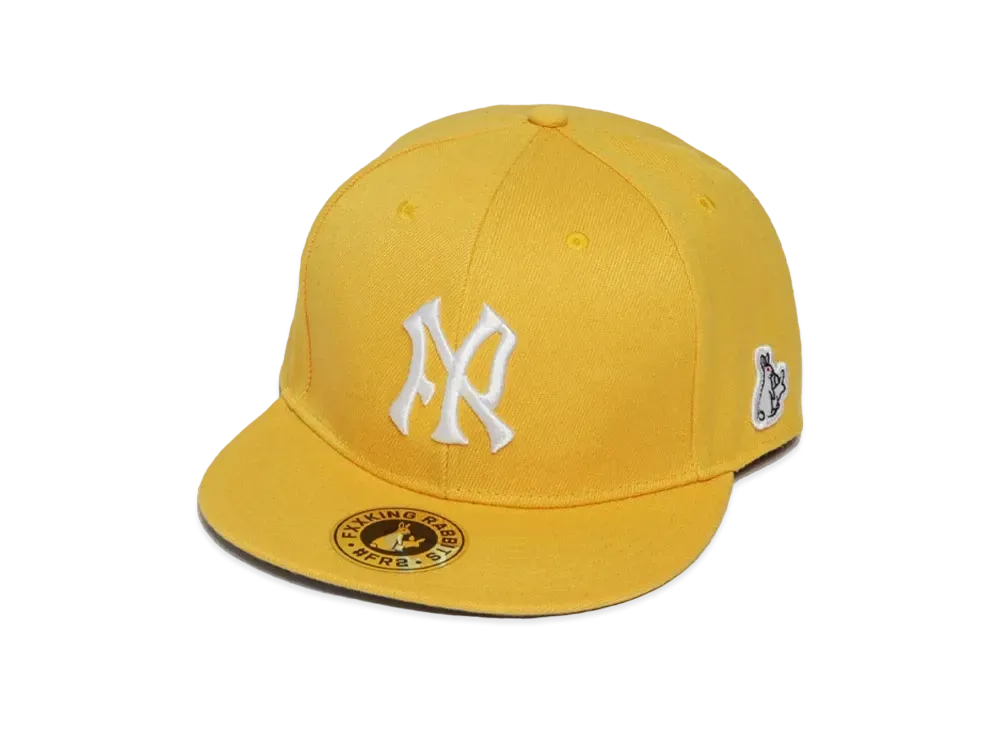 FR2 Calor brim Flat Visor Cap "Yellow"
