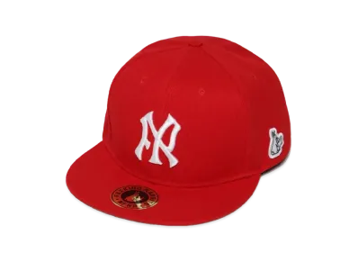 FR2 Calor brim Flat Visor Cap "Red"