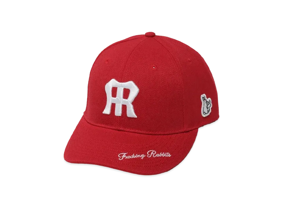 FR2 Random Embroidery Baseball Cap "Red"