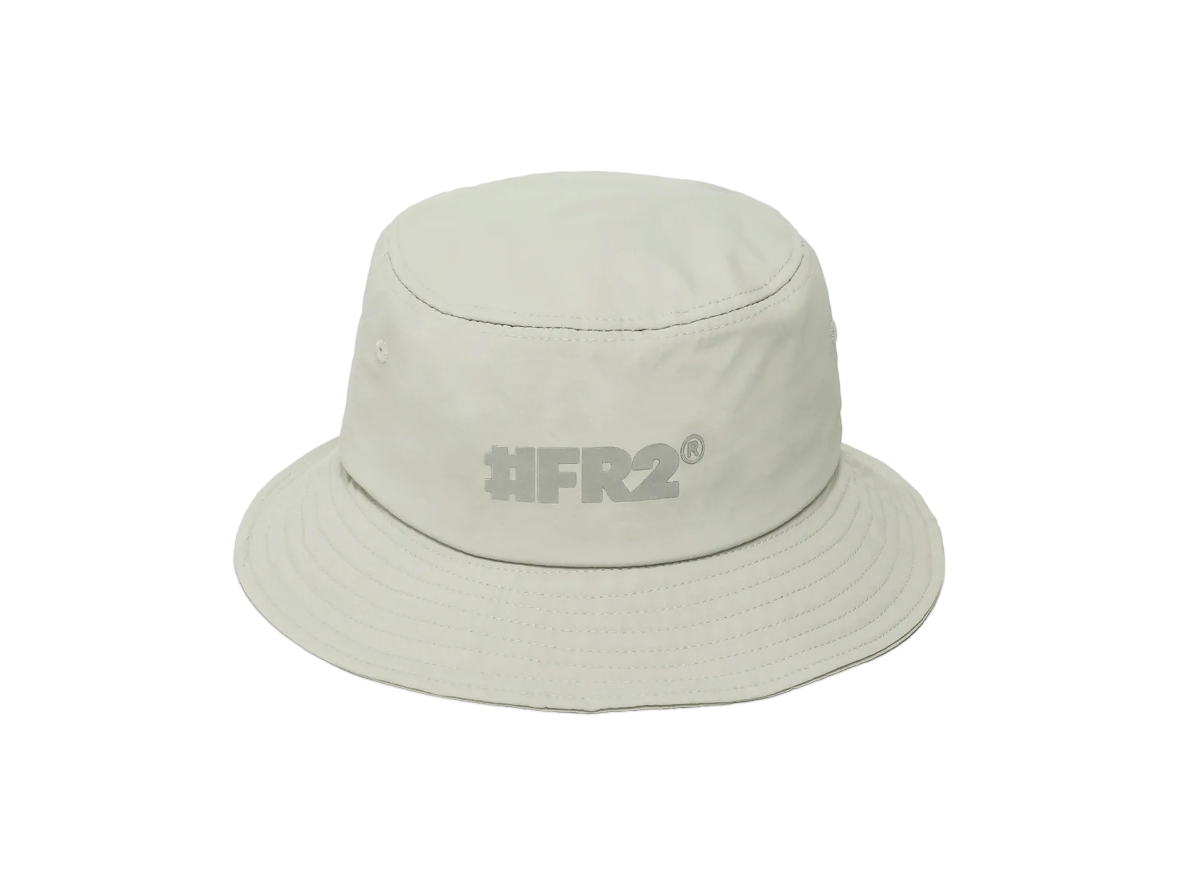 FR2 Reflector Logo Nylon Bucket Hat "Gray"